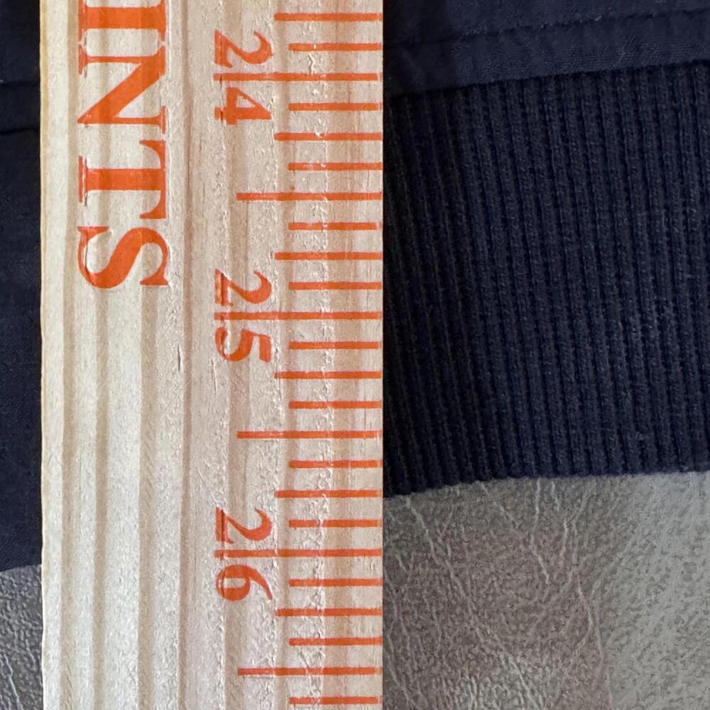 Fabletics Jacket Mens Large Blue Softshell Bomber… - image 8